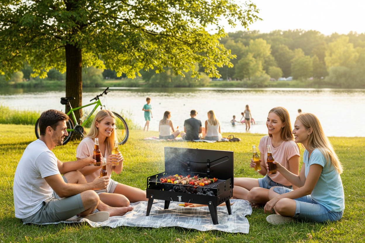 Terra Cook Grill (Portable Briefcase BBQ) (UK)